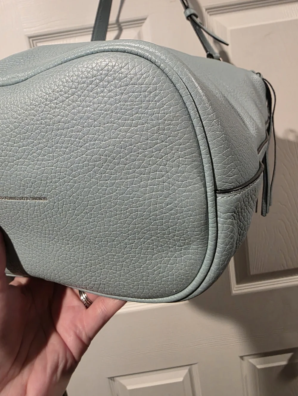 COACH Duffle 20 1941 Archive Crossbody Leather Shoulder Blue - Picture 6 of 17